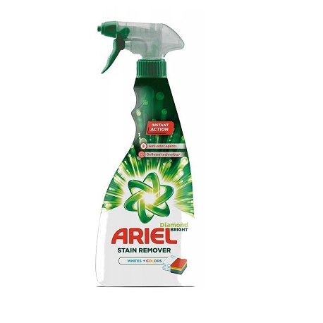 Purškiamas dėmių valiklis ARIEL Diamond Bright Stain Remover, 750ml