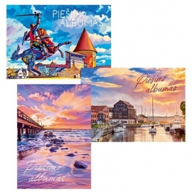 Piešimo albumas, A4, 20 lapų, 120 gsm
