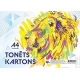 Spalvotas kartonas vienpusis A4, 8 spalvų