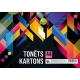 Spalvotas kartonas vienpusis A4, 8 spalvų