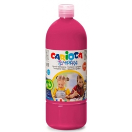 Guašas CARIOCA, 1000ml, tamsiai rožinės sp.