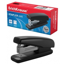 Segiklis SPEED CLIP CLASSIC, ErichKrause, Nr. 24/6, 26/6, sega iki 25 lapų, juodos sp.