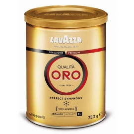 Malta kava QUALITA ORO, Lavazza, 250 g, metalinėje dėžutėje