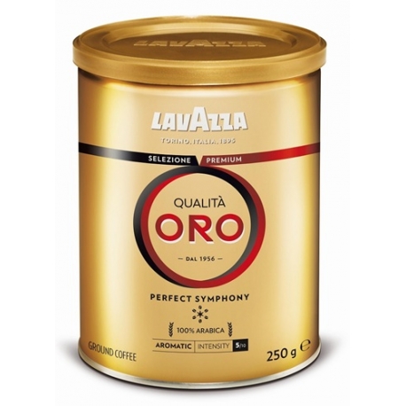 Malta kava QUALITA ORO, Lavazza, 250 g, metalinėje dėžutėje