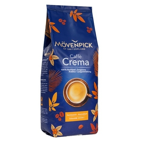 Kavos pupelės CAFFE CREMA, Mövenpick, 1 kg