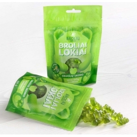 Guminukai BROLIAI LOKIAI, obuolių skonio, su medumi, 100 g