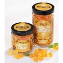 Guminukai BROLIAI LOKIAI, įvairių vaisių skonio, su medumi, stiklainyje, 250 g