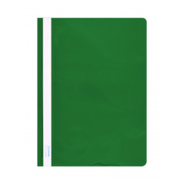 Plastikinis segtuvėlis skaidriu viršeliu A4+, žalios sp.