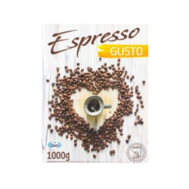 Espresso Gusto, pupelės 1kg