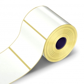 Lipnios etiketės, 1-52x40/40-1000 etik., Semi Gloss, baltos sp.