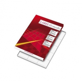 Lipnios etiketės LABEL MEDIA, A4, 12 (105x48mm) lipdukų lape