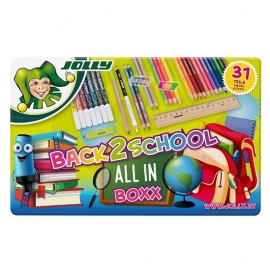 Rinkinys piešimui Jolly 36 sp. BEST-OF BOXX (flomasteriai ir pieštukai)