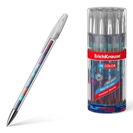Gelinis rašiklis PATCHWORK, ErichKrause, storis 0.5mm, mėlynos sp.