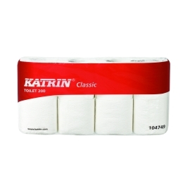 Tualetinis popierius Katrin Classic Toilet 200, 40 rit. pakuotėje
