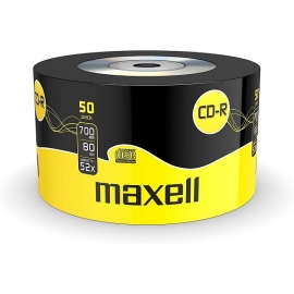 CD-R diskai, Maxell, 700MB, 80min, 50vnt.