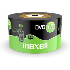 DVD+R diskai, Maxell, 4,7GB, 16X, 50vnt.