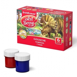 Guašas, 6 spalvų, Art Berry