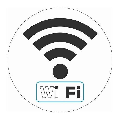 Lipnus Ženklas WIFI ZONA, 90x90mm