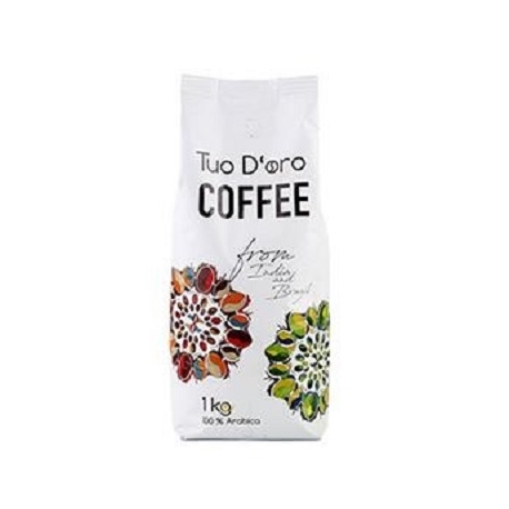 Kavos pupelės TUO D'ORO, 100% arabica, 1kg