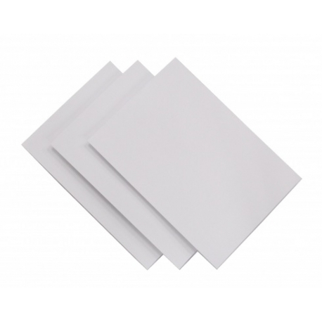 Maži kartoniukai, 60x100 mm,50 vnt., baltos spalvos