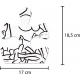 Spalvinimo rinkinys-dėlionė MONSTERS, Carioca, 35 detalės, 24 sp. flomasteriai, 12 sp. Jumbo flomasteriai