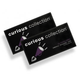 Dekoratyvinis vokas WHITE SILVER, Curious Metallics, DL, 120gsm
