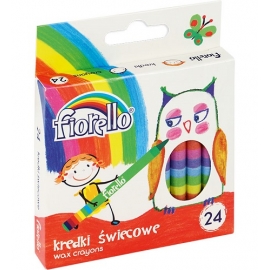 Vaškinės kreidelės, Fiorello, 24 sp.