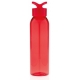 Gertuvė AS, XD COLLECTION, 650ml, su užsukamu dangteliu, permatomas raudonos sp. plastikas