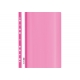 Plastikinis segtuvėlis skaidriu viršeliu, EconoMix, A4+, su perforacija, rožinės sp.