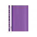 Plastikinis segtuvėlis skaidriu viršeliu, EconoMix, A4+, su perforacija, violetinės sp.