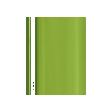 Plastikinis segtuvėlis skaidriu viršeliu, EconoMix, A4+, šviesiai žalios sp.