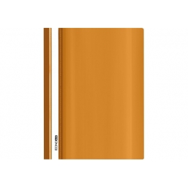 Plastikinis segtuvėlis skaidriu viršeliu, EconoMix, A4+, oranžinės sp.
