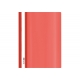 Plastikinis segtuvėlis skaidriu viršeliu, EconoMix, A4+, raudonos sp.