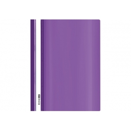 Plastikinis segtuvėlis skaidriu viršeliu, EconoMix, A4+, violetinės sp.