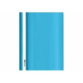 Plastikinis segtuvėlis skaidriu viršeliu, EconoMix, A4+, šviesiai mėlynos sp.