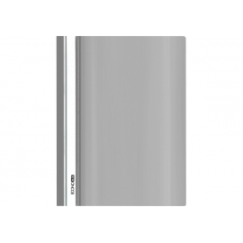 Plastikinis segtuvėlis skaidriu viršeliu, EconoMix, A4+, pilkos sp.