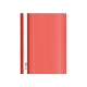 Plastikinis segtuvėlis skaidriu viršeliu, EconoMix, A5+, raudonos sp.