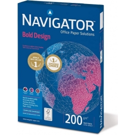 Biuro kopijavimo popierius NAVIGATOR Bold Design, A4, 200gsm, 150 lapų