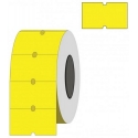 Lipnios etiketės į kainų ženklintuvus, 21,5x12mm, 1000 etik., geltonos sp.