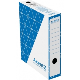 Archyvinė dėžė AXENT, A4, 350x255x80mm, mėlynos sp.