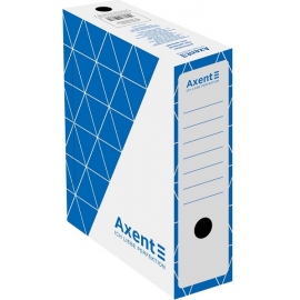 Archyvinė dėžė AXENT, A4, 350x255x100mm, mėlynos sp.