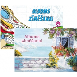 Piešimo albumas, A4, 30 lapų, 120gsm