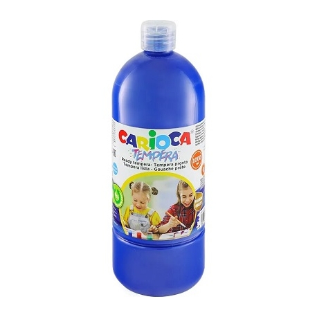 Guašas CARIOCA, 1000ml, tamsiai mėlynos sp.