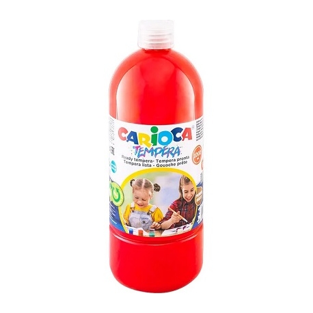 Guašas CARIOCA, 1000ml, raudonos sp.