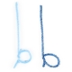 Dekoracija šenilo vielos lazdelės GR-CH019, Fiorello, ilgis 30cm, 20vnt., mėlynos sp.