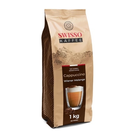 Kapučino kava WIENER MELANGE, Swisso Kaffee, 1 kg