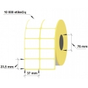 Lipnios etiketės 37x23,5/76-10000 thermal eco 2 eilių