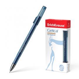 Gelinis rašiklis GELICA, ErichKrause, storis 0.5mm, mėlynos sp.