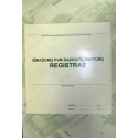 Išrašomų PVM sąskaitų-faktūrų registras A4, vertikalus,48 lapų perrištas