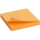 Lipnūs lapeliai užrašams AXENT Delta, 75x75mm, 100 lapelių, ryškiai oranžinės sp.